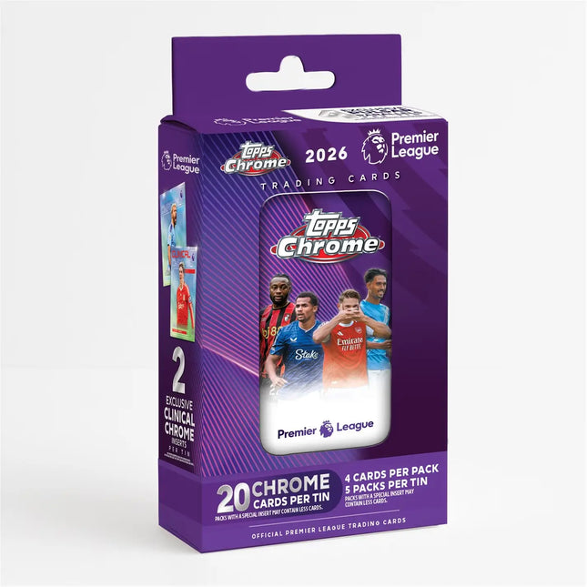 Topps Chrome: Premier League 2026 - Tin
