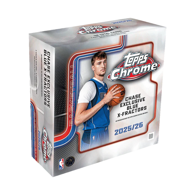 2025-26 Topps Chrome Basketball Mega Box