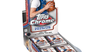 2025-26 Topps Chrome Basketball Hobby Box