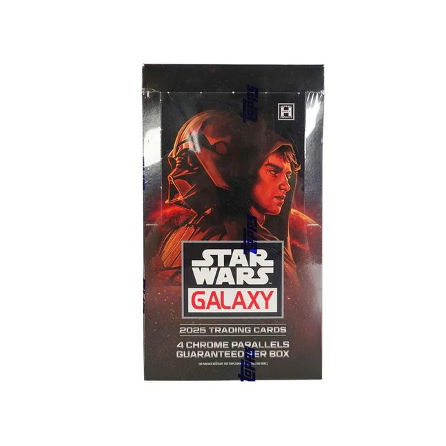 2025 Topps Chrome Star Wars Galaxy Hobby Box