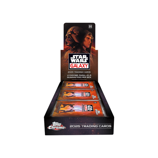 2025 Topps Chrome Star Wars Galaxy Hobby Booster Pack